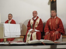 Drei Illmitzer Priester