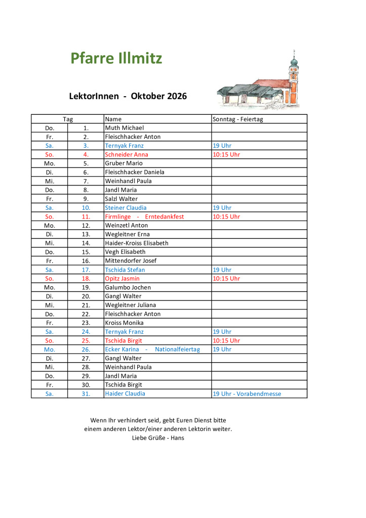 thumbnail of Lektoreneinteilung Oktober 2026
